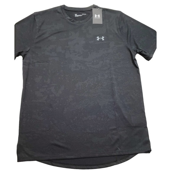 Under Armour Men's Training Vent Camo Short Sleeve Shirt Large - Picture 2 of 10